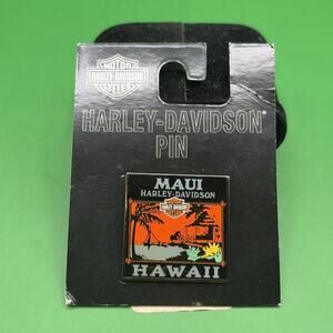 Vintage 2004 Maui Hawaii Harley Davidson Pin- New Collectors Choice